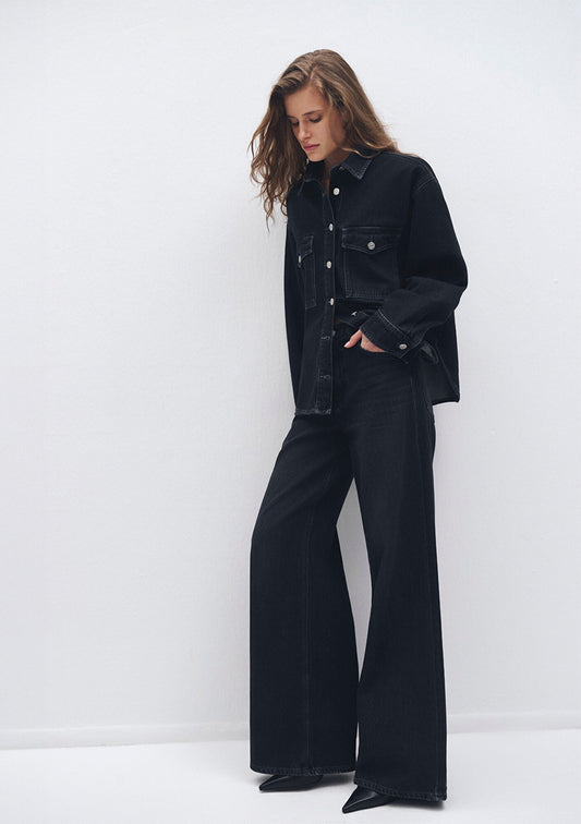 Joy Blue Edition Tencel TM Lyocell Blend Gray Jean Pants