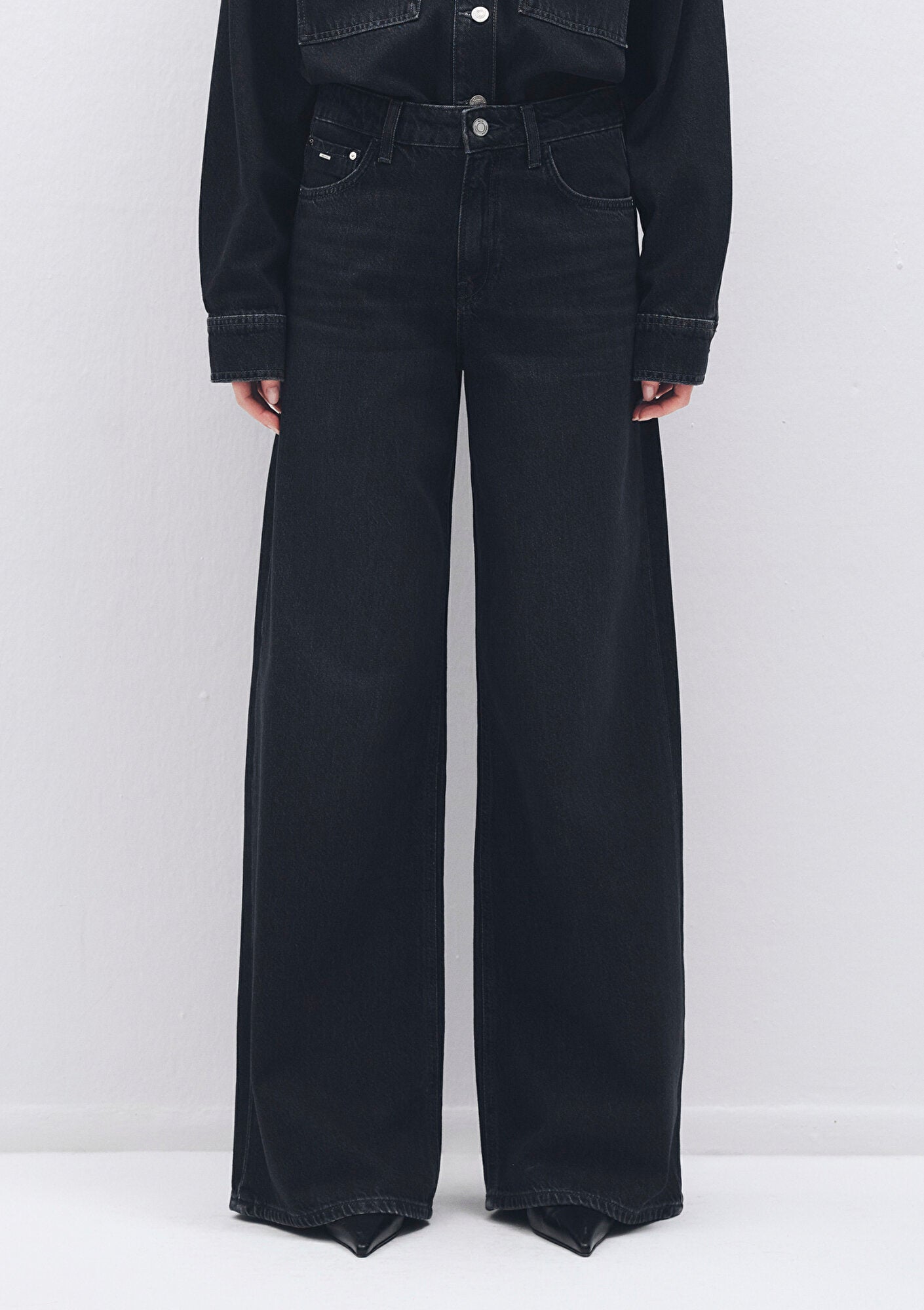 Joy Blue Edition Tencel TM Lyocell Blend Gray Jean Pants