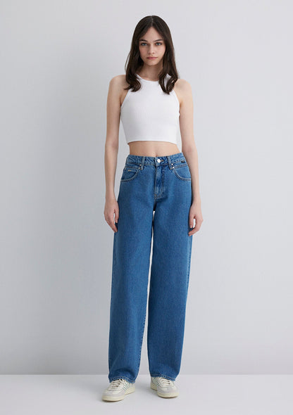 Ella Mid Indigo Iconic Jean Pants