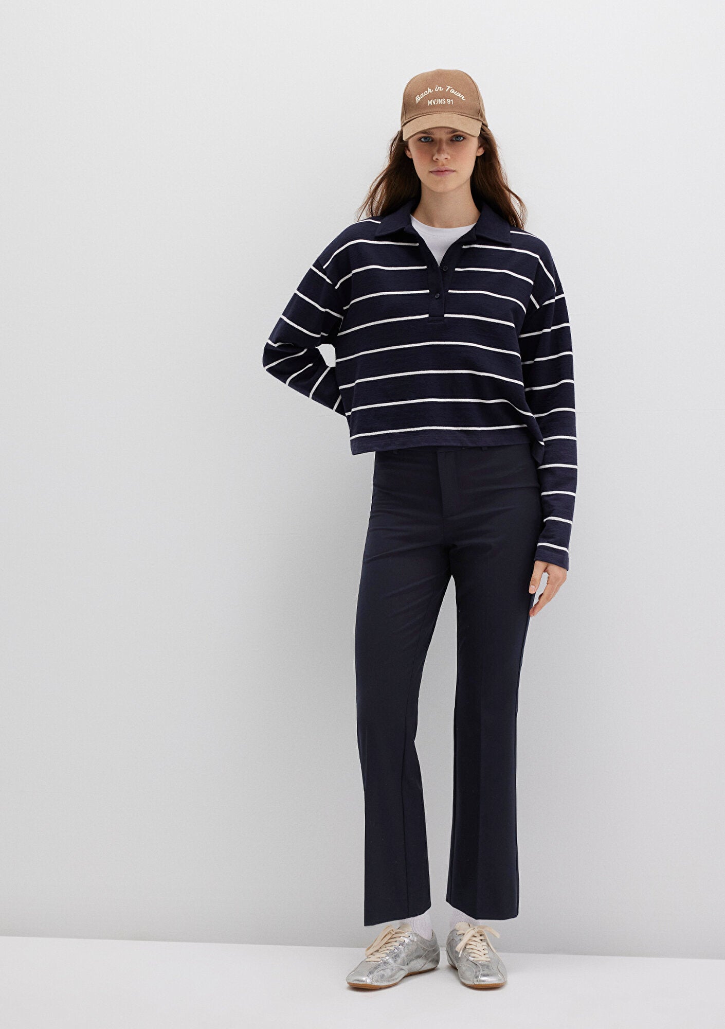 Navy Trousers