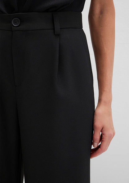 Black Striped Trousers