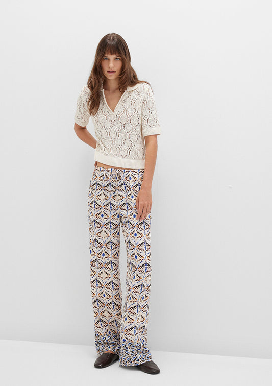 Printed Trousers