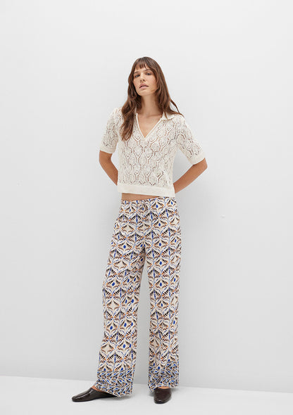 Printed Trousers