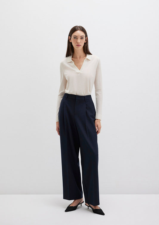 Navy Trousers