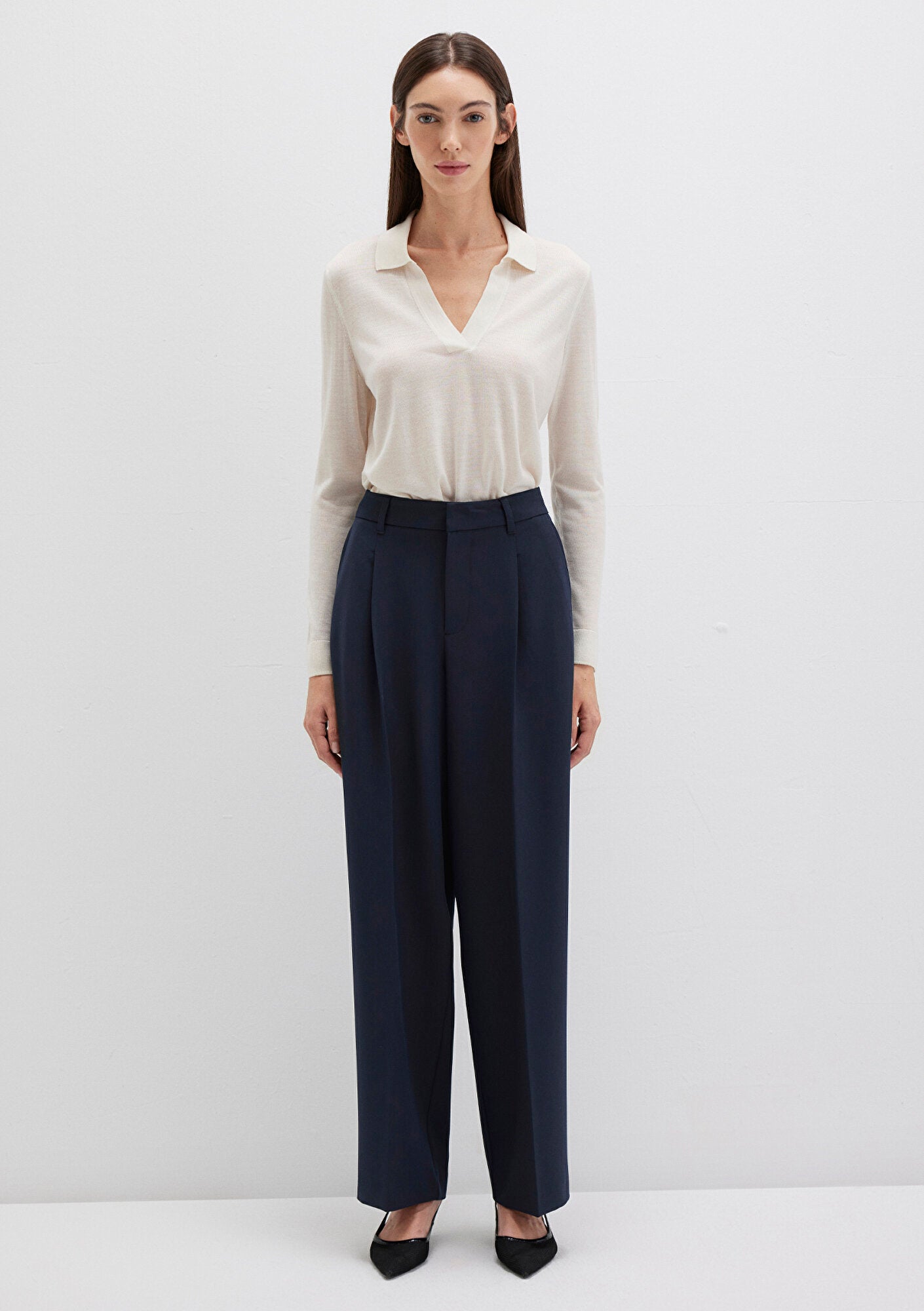 Navy Trousers