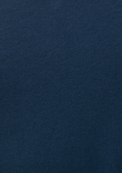V Neck Navy Basic T-Shirt