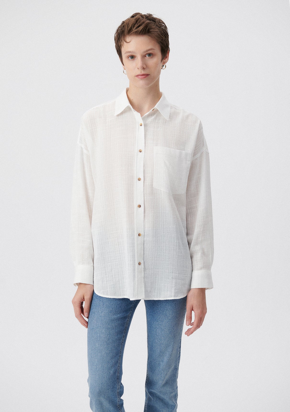Beige Shirt