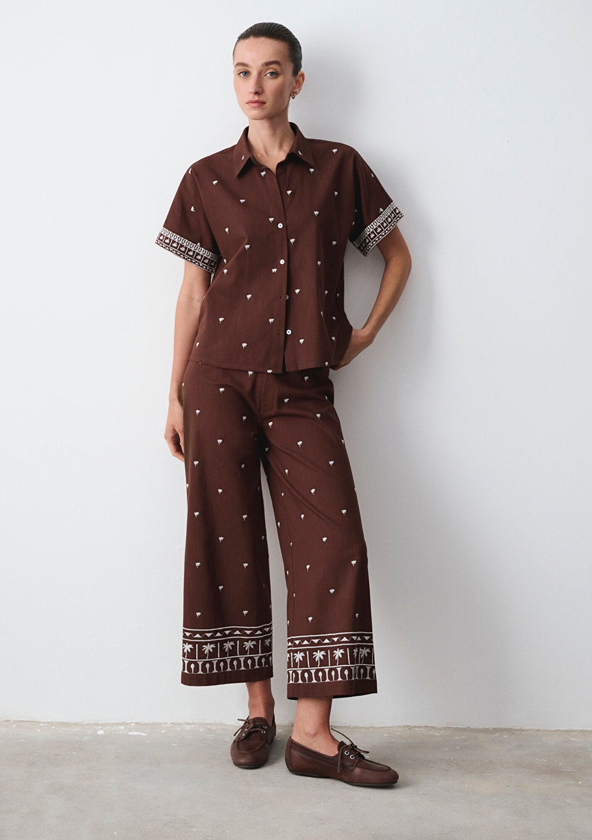 Ecru Pants