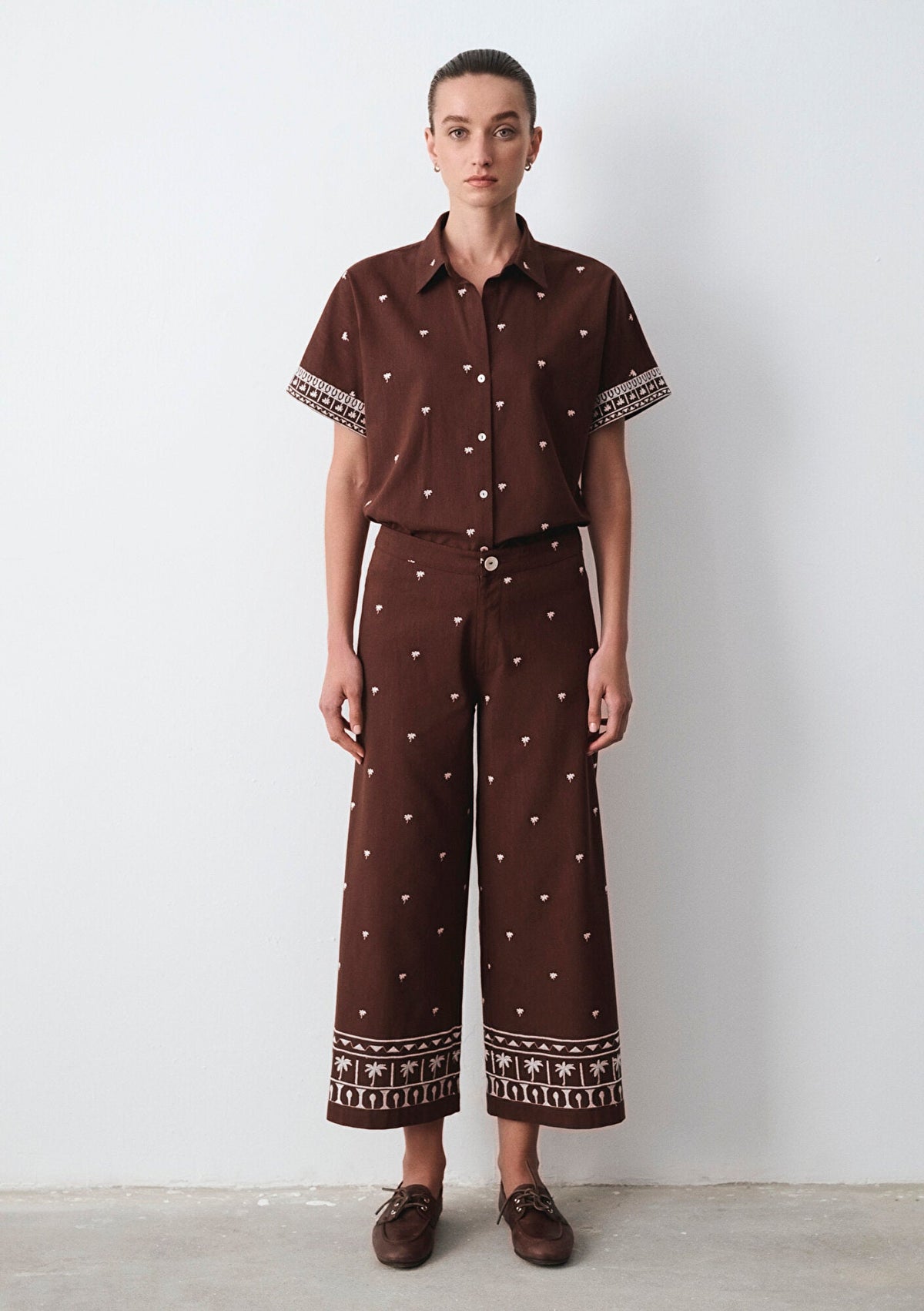 Ecru Pants