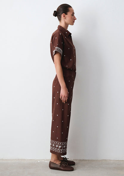 Ecru Pants