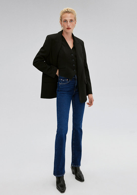 Maria Deep Blue Jean Pants