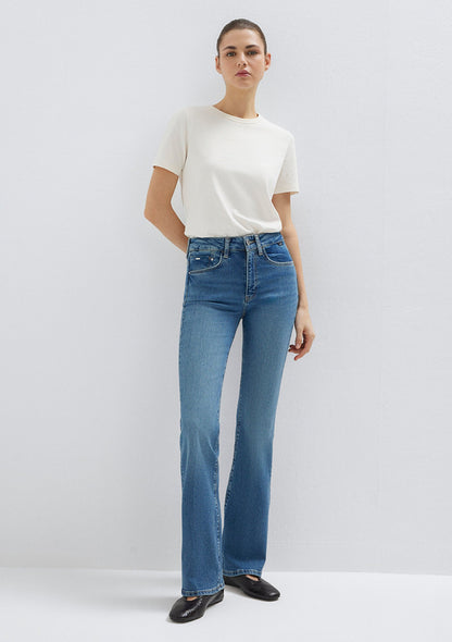 Maria Dark Shaded Mavi Edition Jean Pants