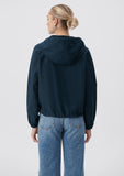 Hooded Navy Jacket