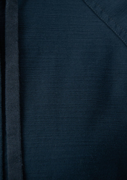 Hooded Navy Jacket