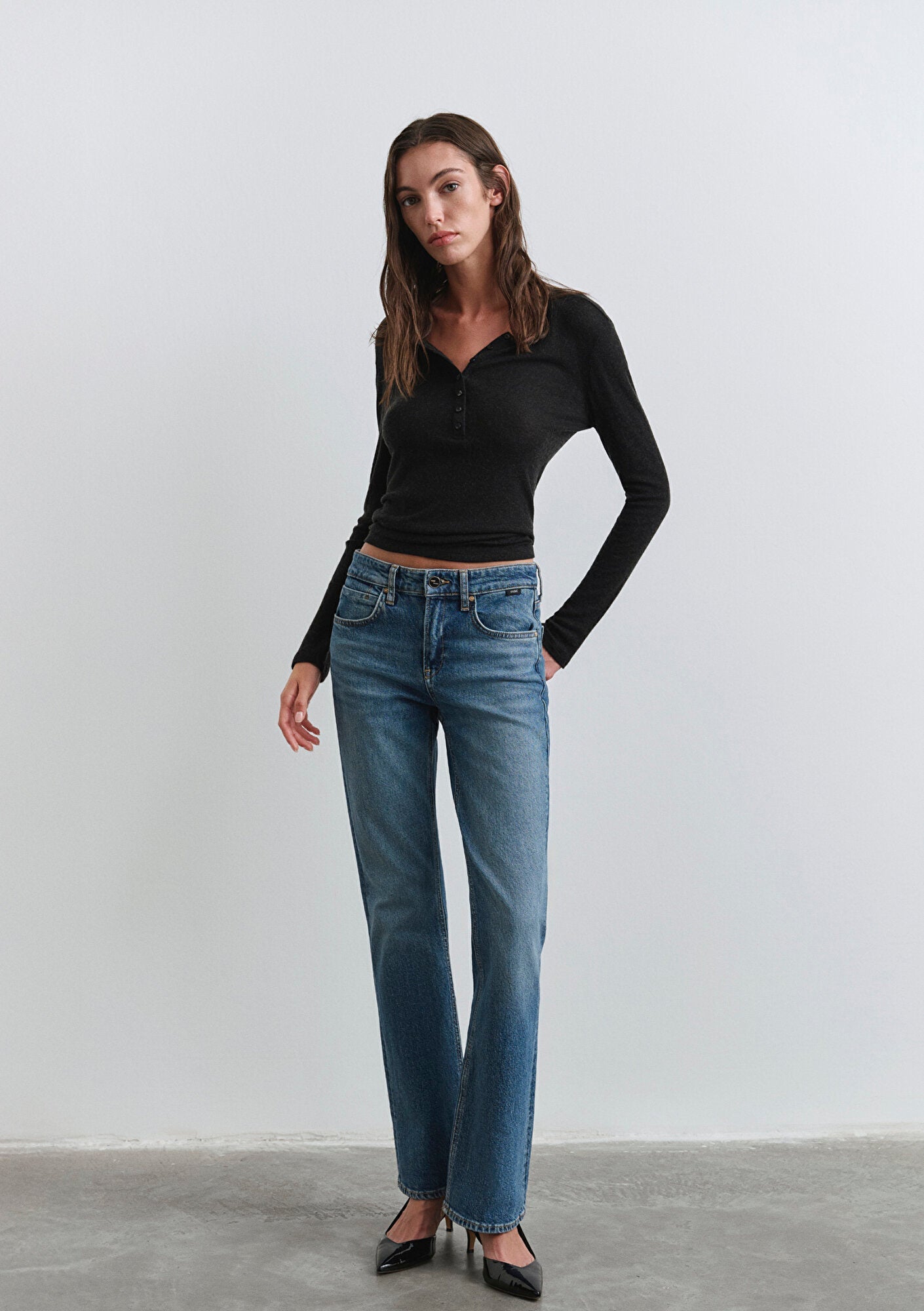 Alina Mid Used Iconic Jean Pants
