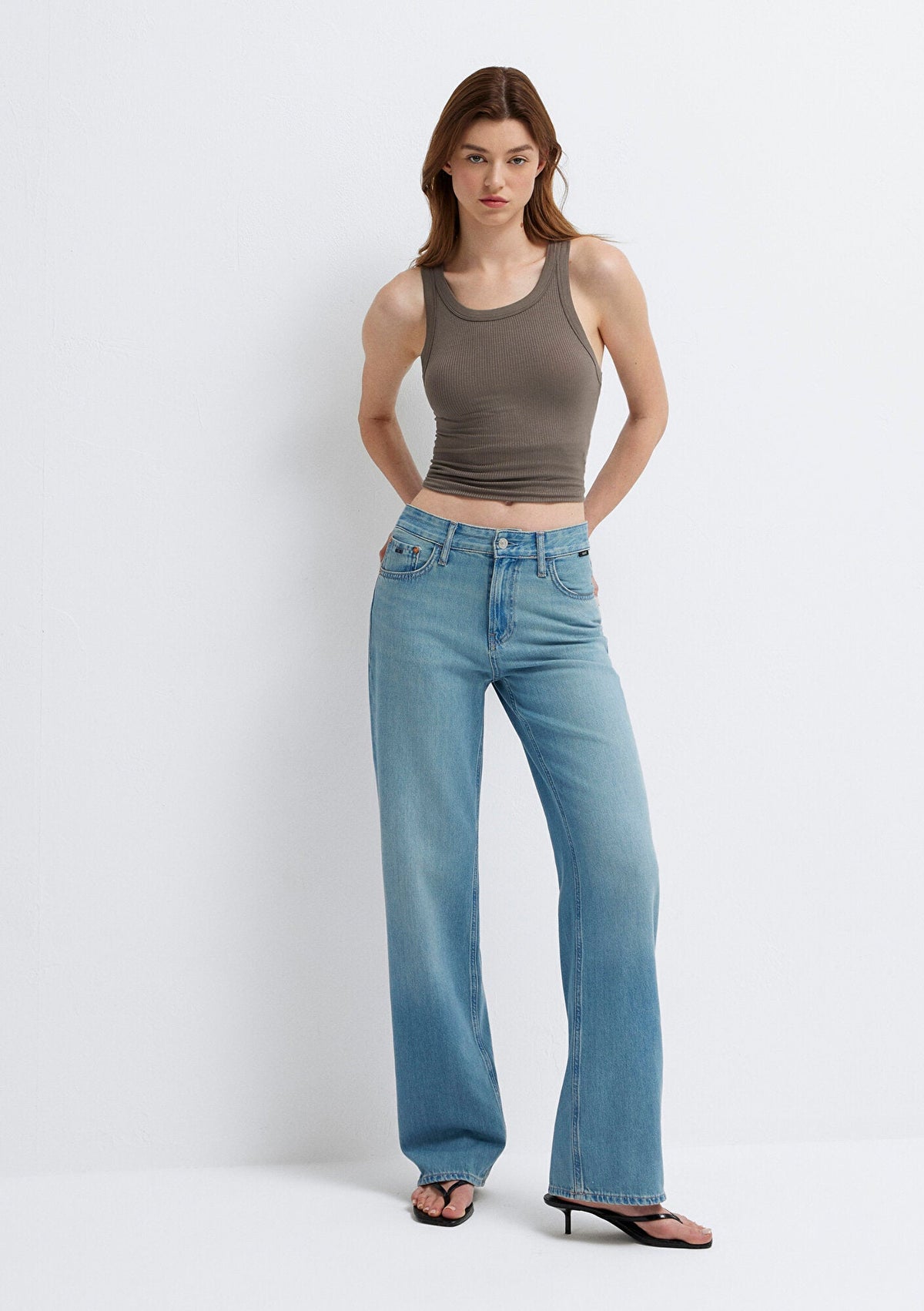 Lovely Mid Vintage Classic Denim Jean Pants