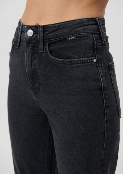 Cindy Mid Smoke Denim Jean Pants