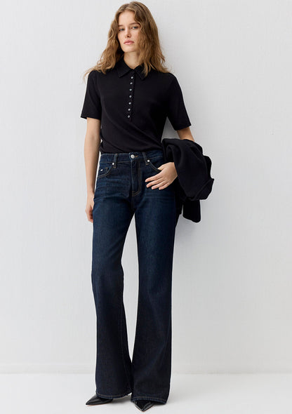 Ashley Deep Brushed Mavi Edition Jean Pants