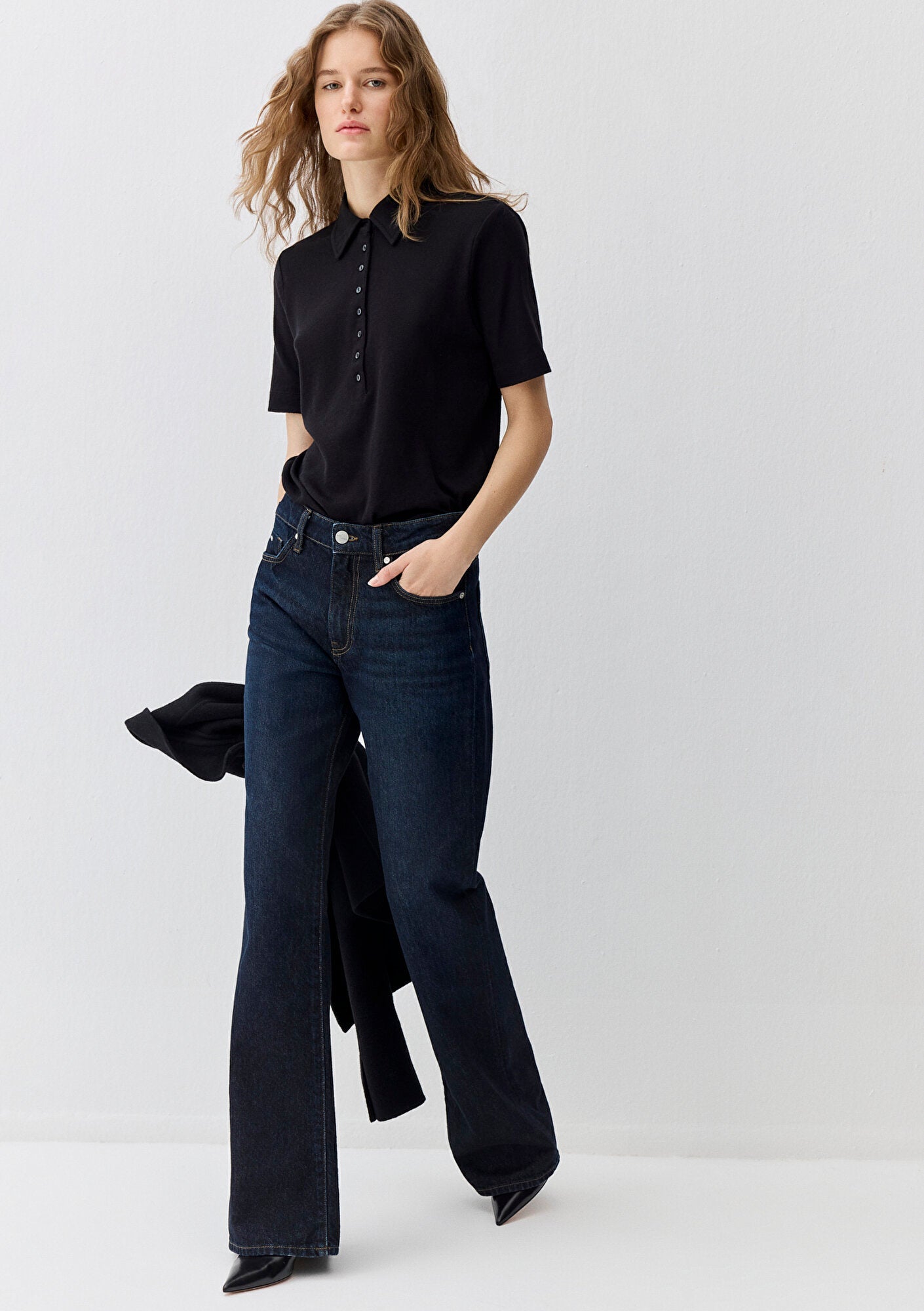 Ashley Deep Brushed Mavi Edition Jean Pants