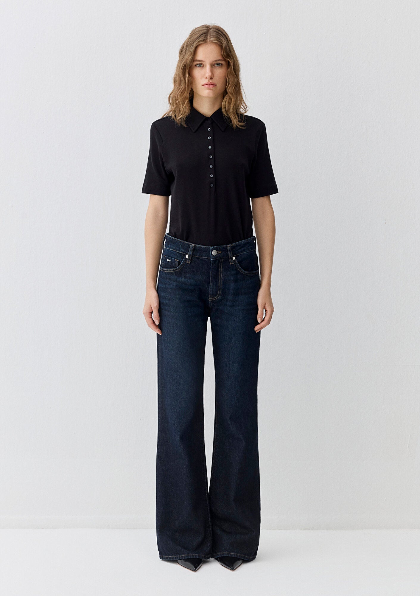 Ashley Deep Brushed Mavi Edition Jean Pants