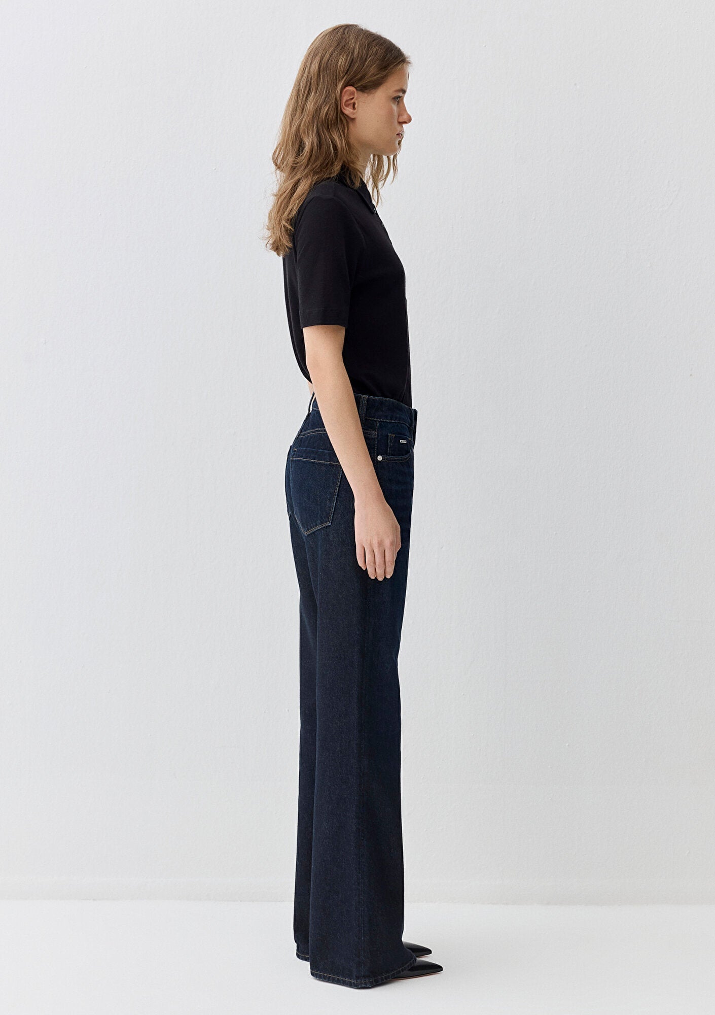 Ashley Deep Brushed Mavi Edition Jean Pants