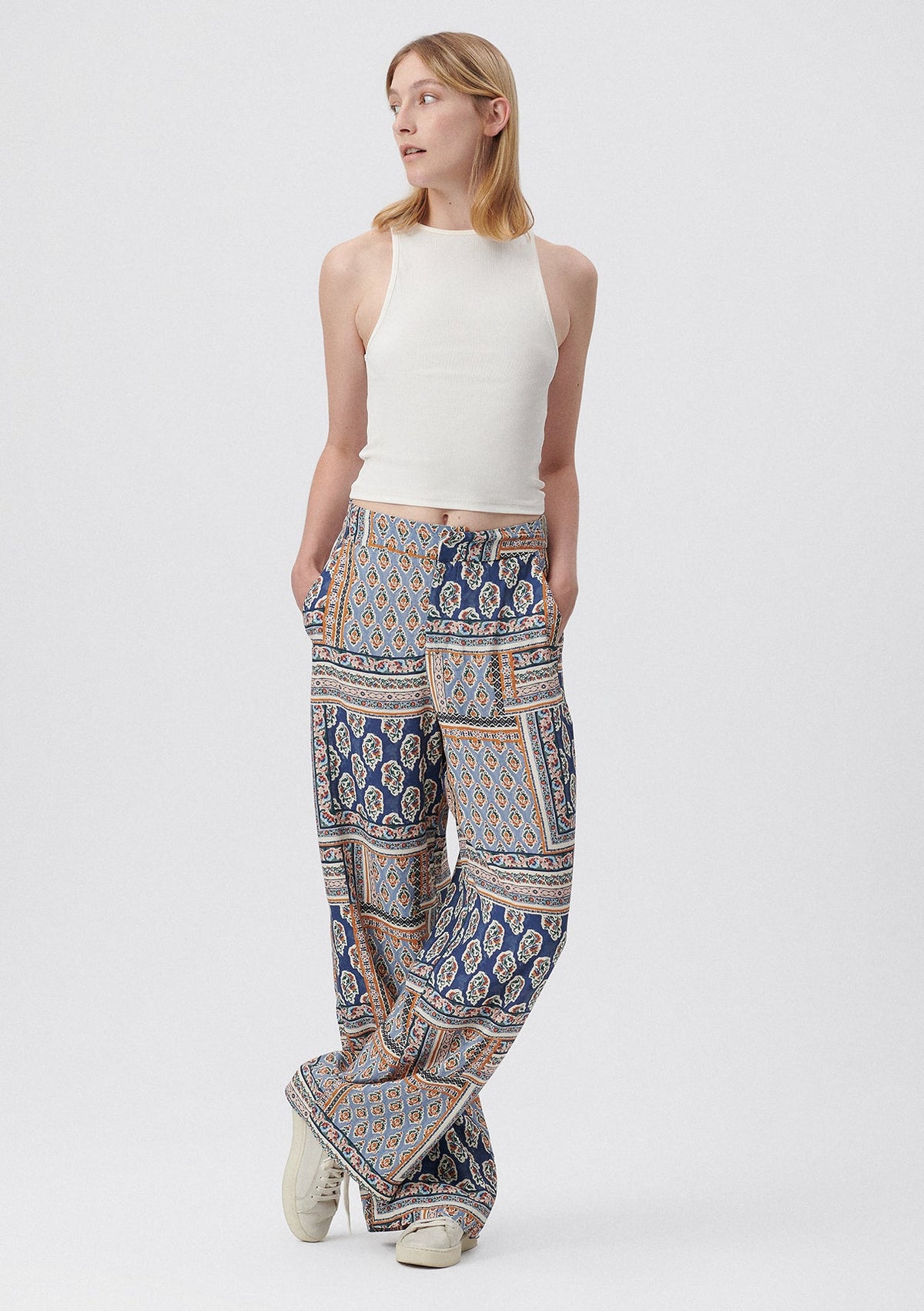 Printed Pants
