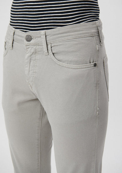 Jake Neutral Grey Mavi Black Gabardine Pants