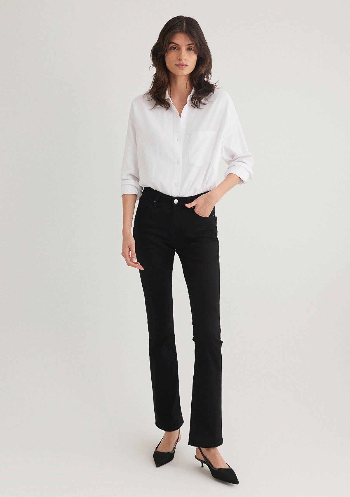 Molly Black Strech Jean Pants