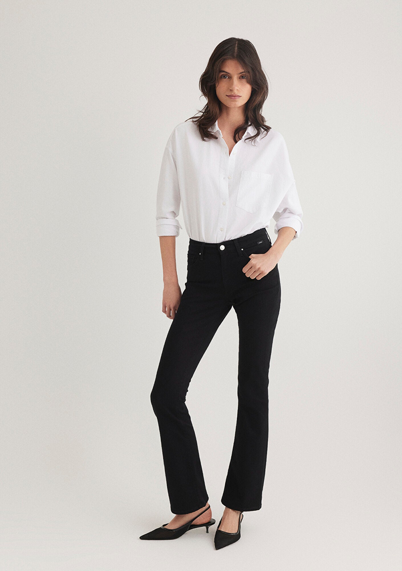 Molly Black Strech Jean Pants