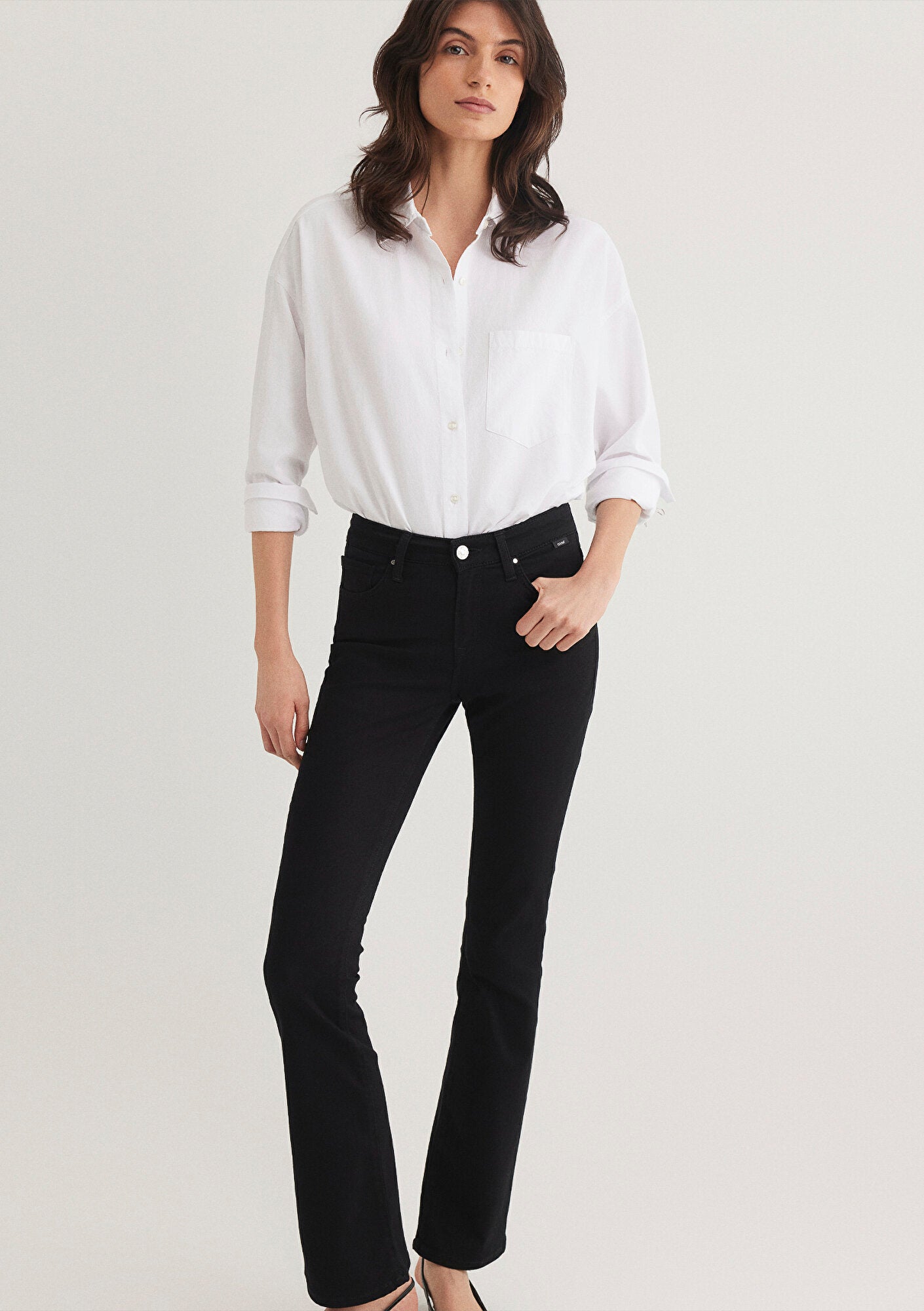 Molly Black Strech Jean Pants