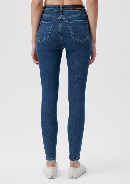 Serenay Dark Gold Shape Jean Pants