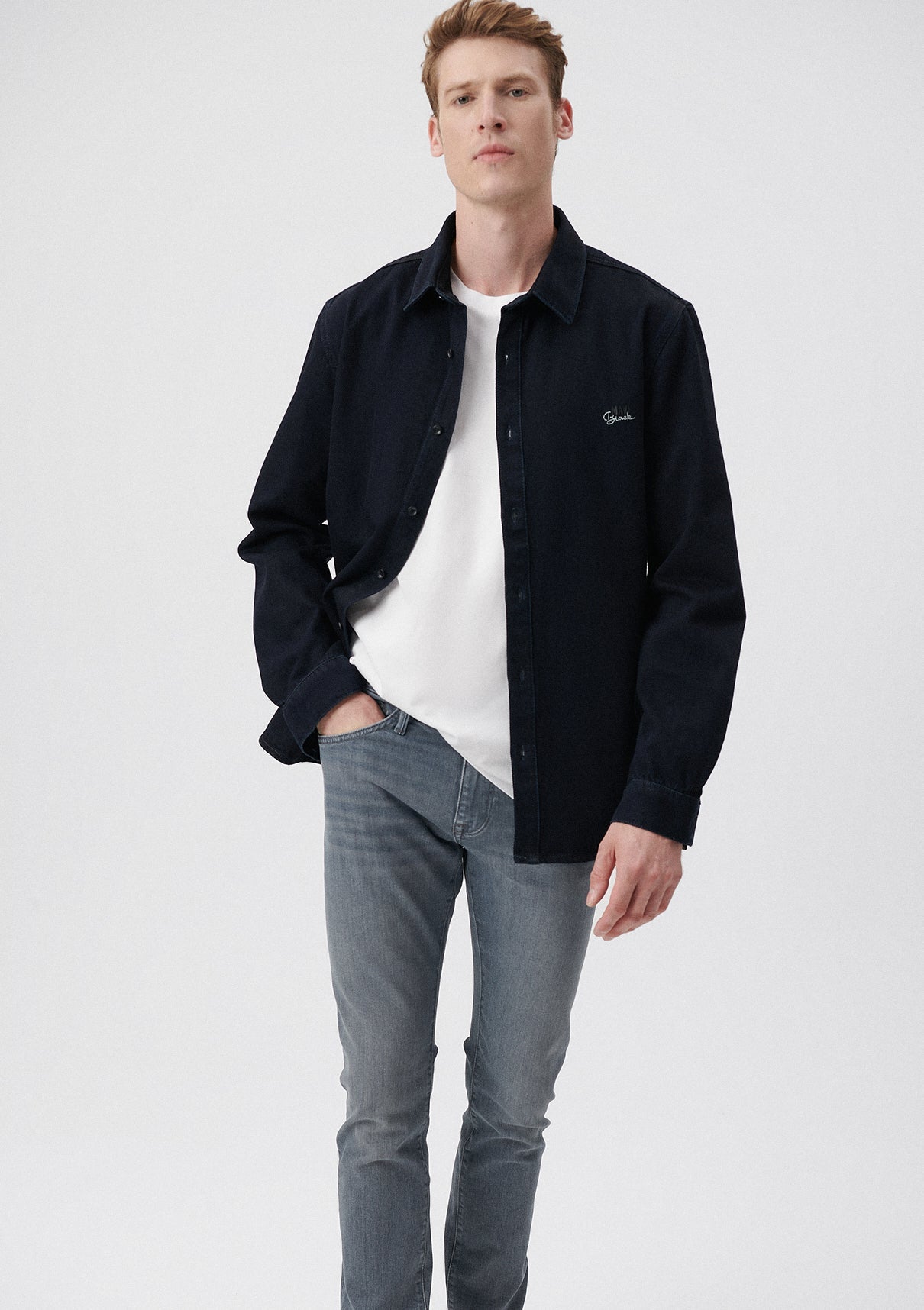 Roy Ink Lux Black Nights Jean Shirt