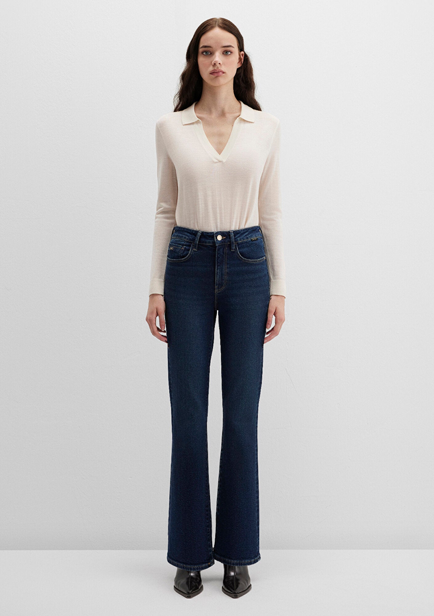 Bliss Dark Brushed Gold Premium Jean Pants
