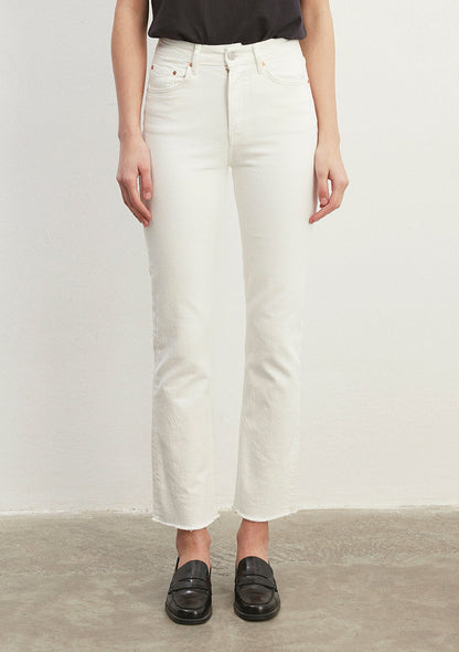 New York White Denim Jean Pants