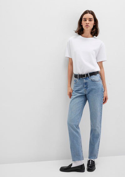 New York Real Blue Blue Jean Pants