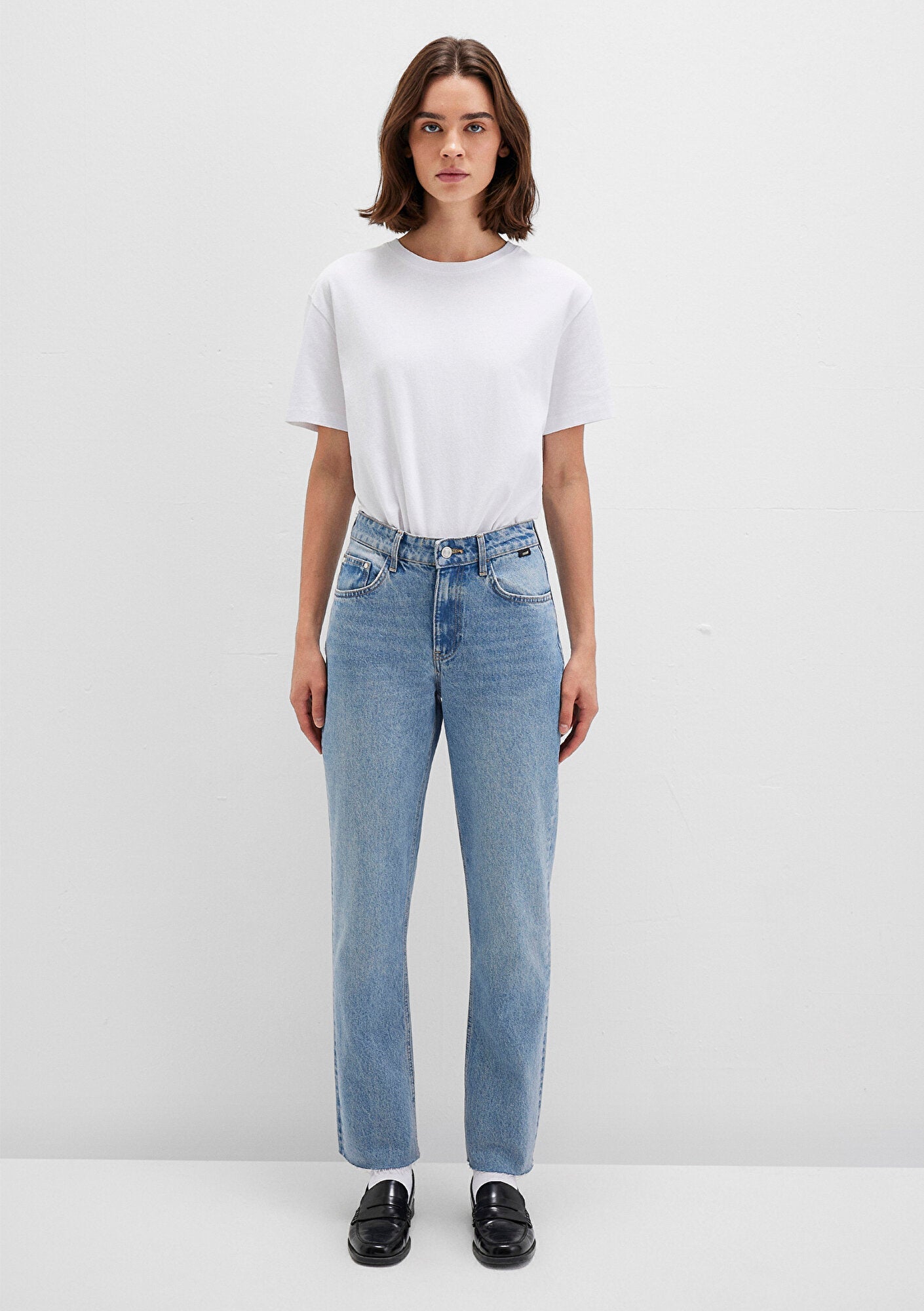 New York Real Blue Blue Jean Pants