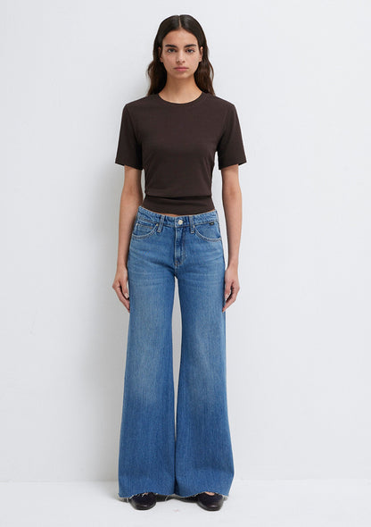 Grace Mid Shaded Denim Jean Pants