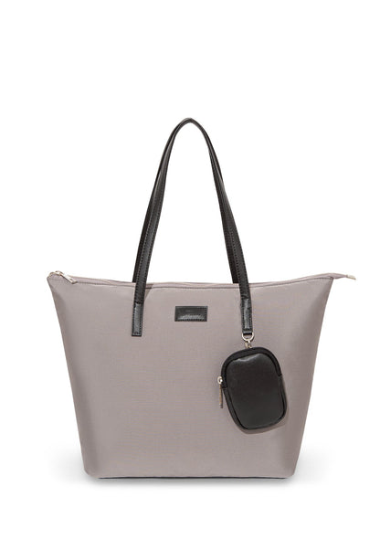 Grey Shoulder Bag