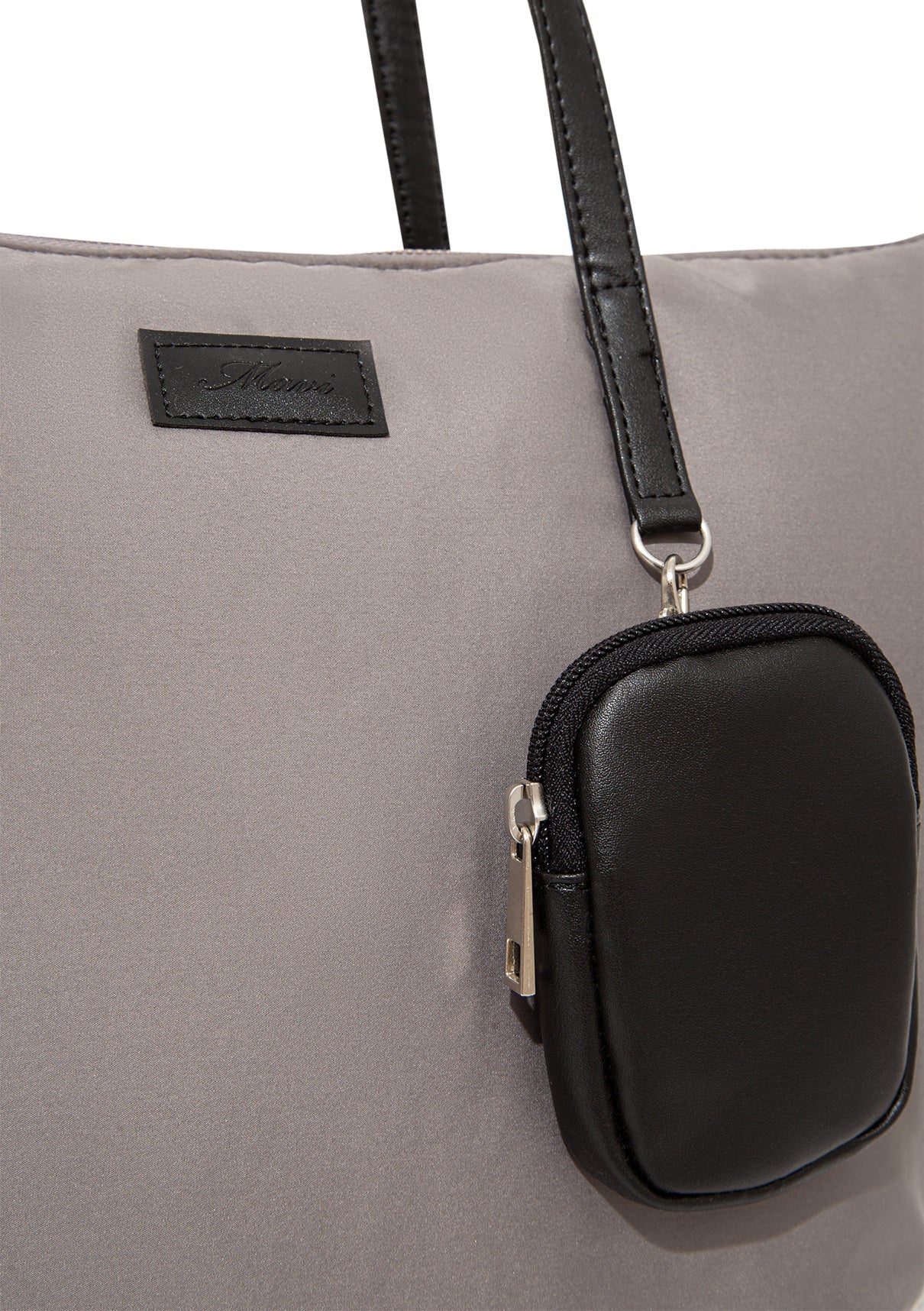 Grey Shoulder Bag