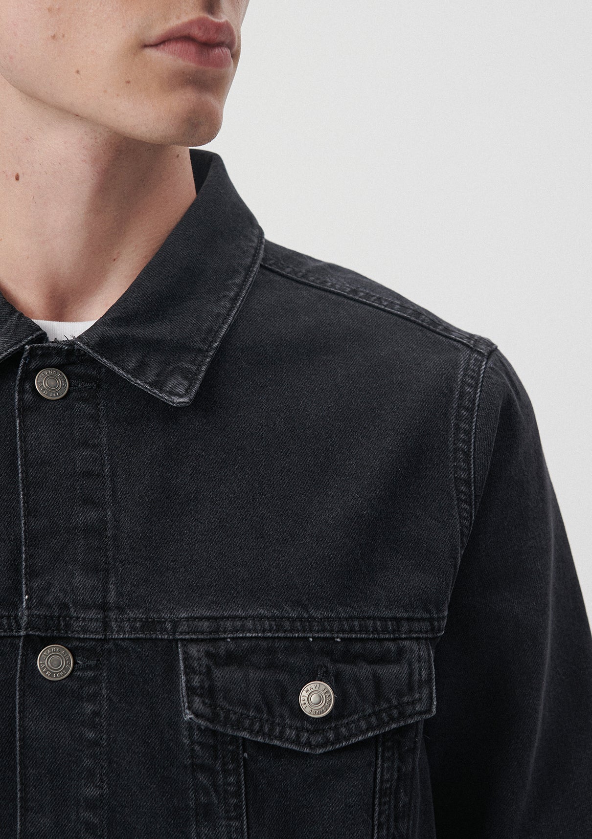 Ray Smoke College Jean Jacket