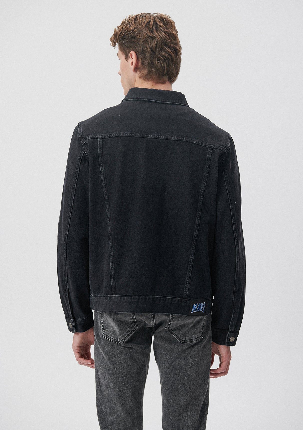Ray Smoke College Jean Jacket