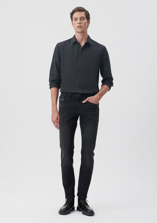 Marcus Deep Smoke Mavi Black Jean Pants