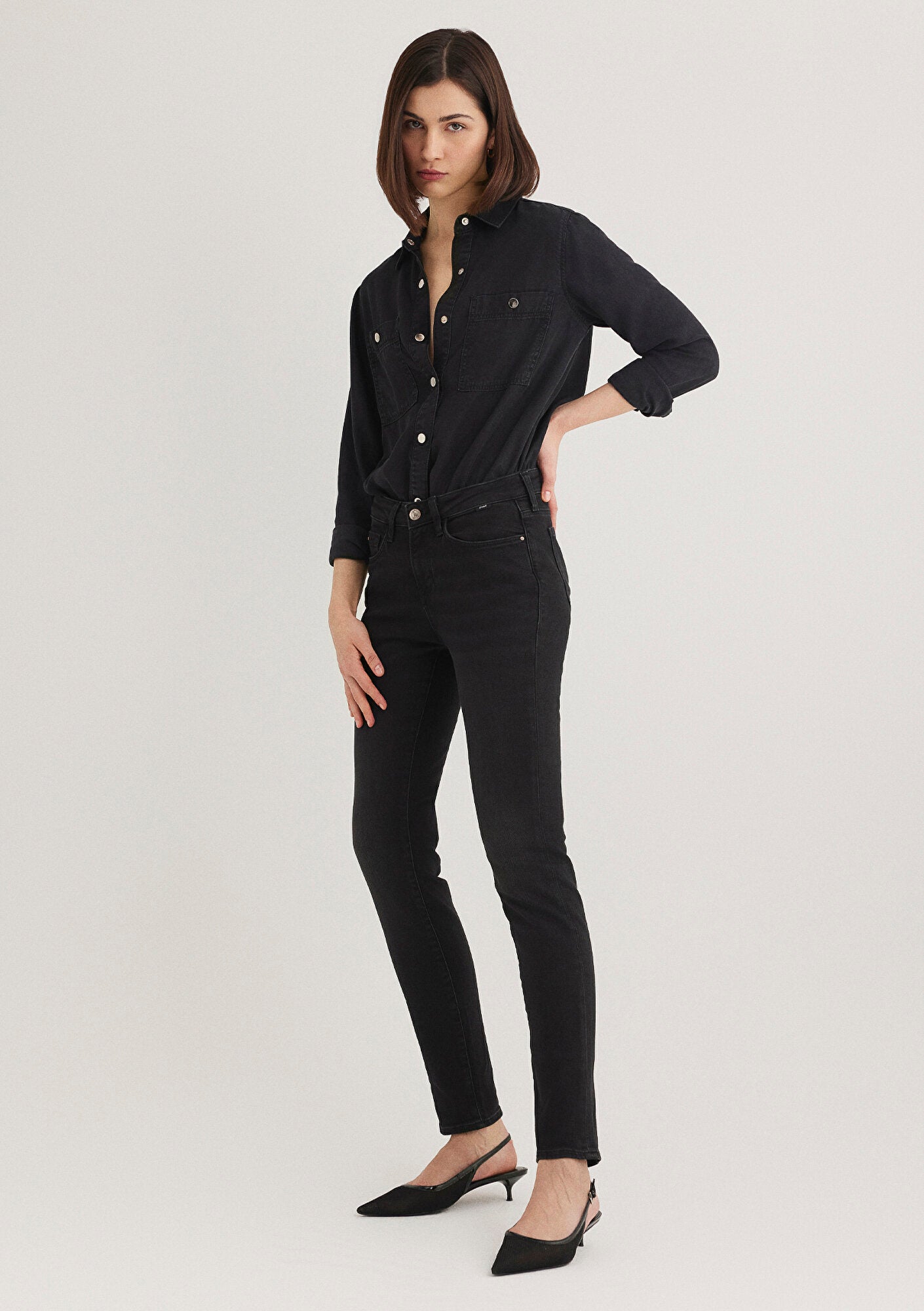 Ada Smoke Vintage Jean Pants