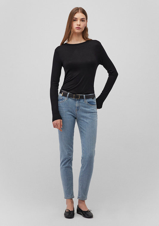 Ada Mid Blue Denim Jean Pants