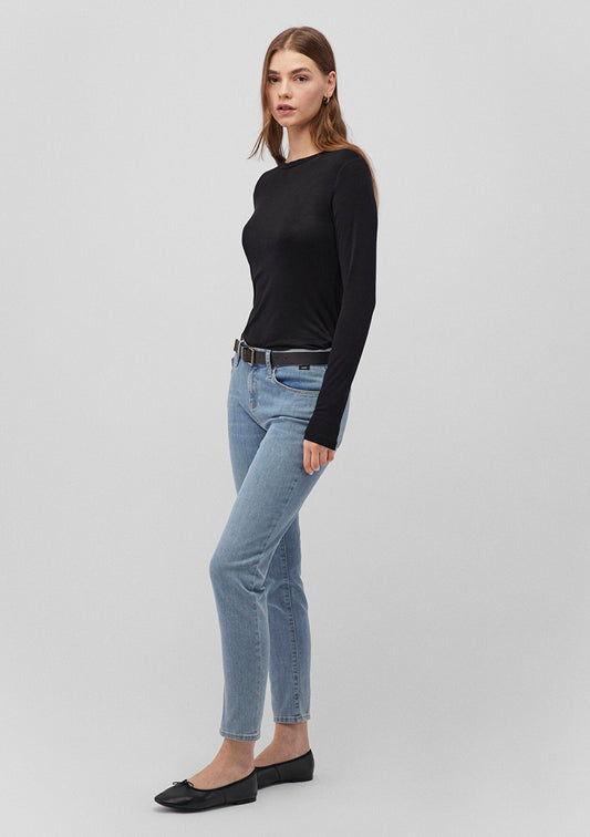 Ada Mid Blue Denim Jean Pants