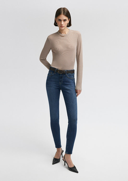 Alissa Dark Nolita Stretch Jean Pants