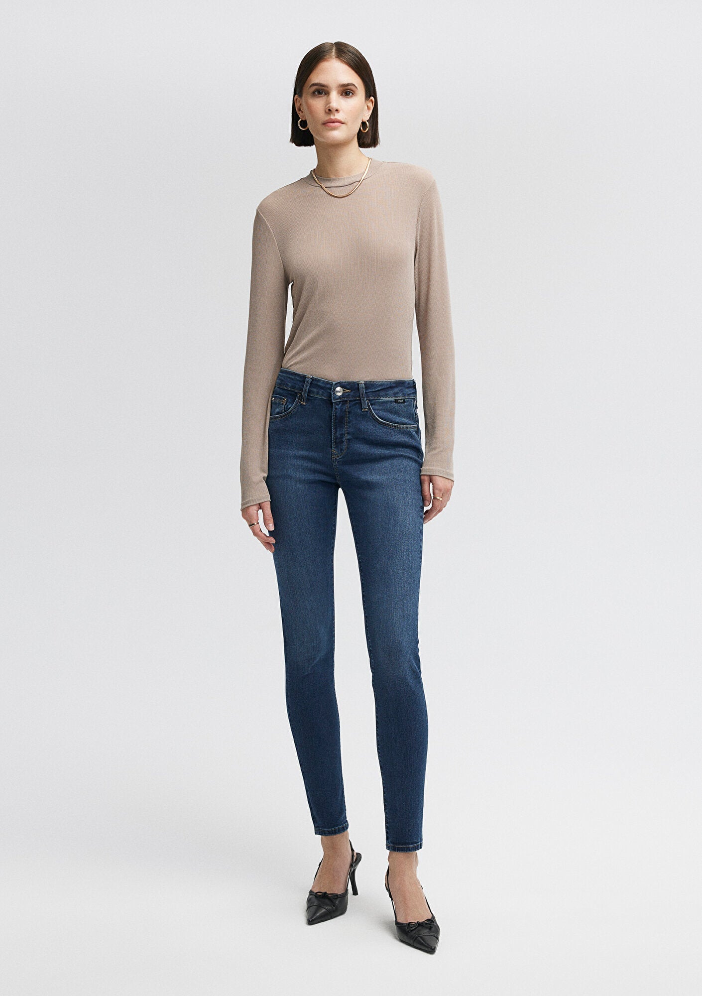 Alissa Dark Nolita Stretch Jean Pants