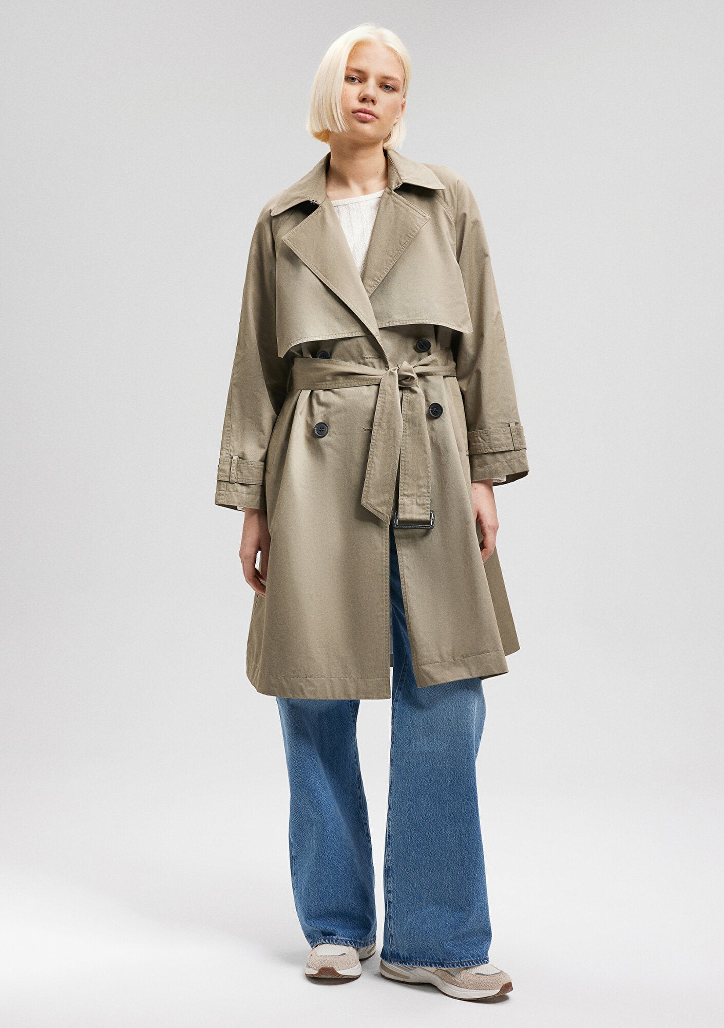 Green Trenchcoat
