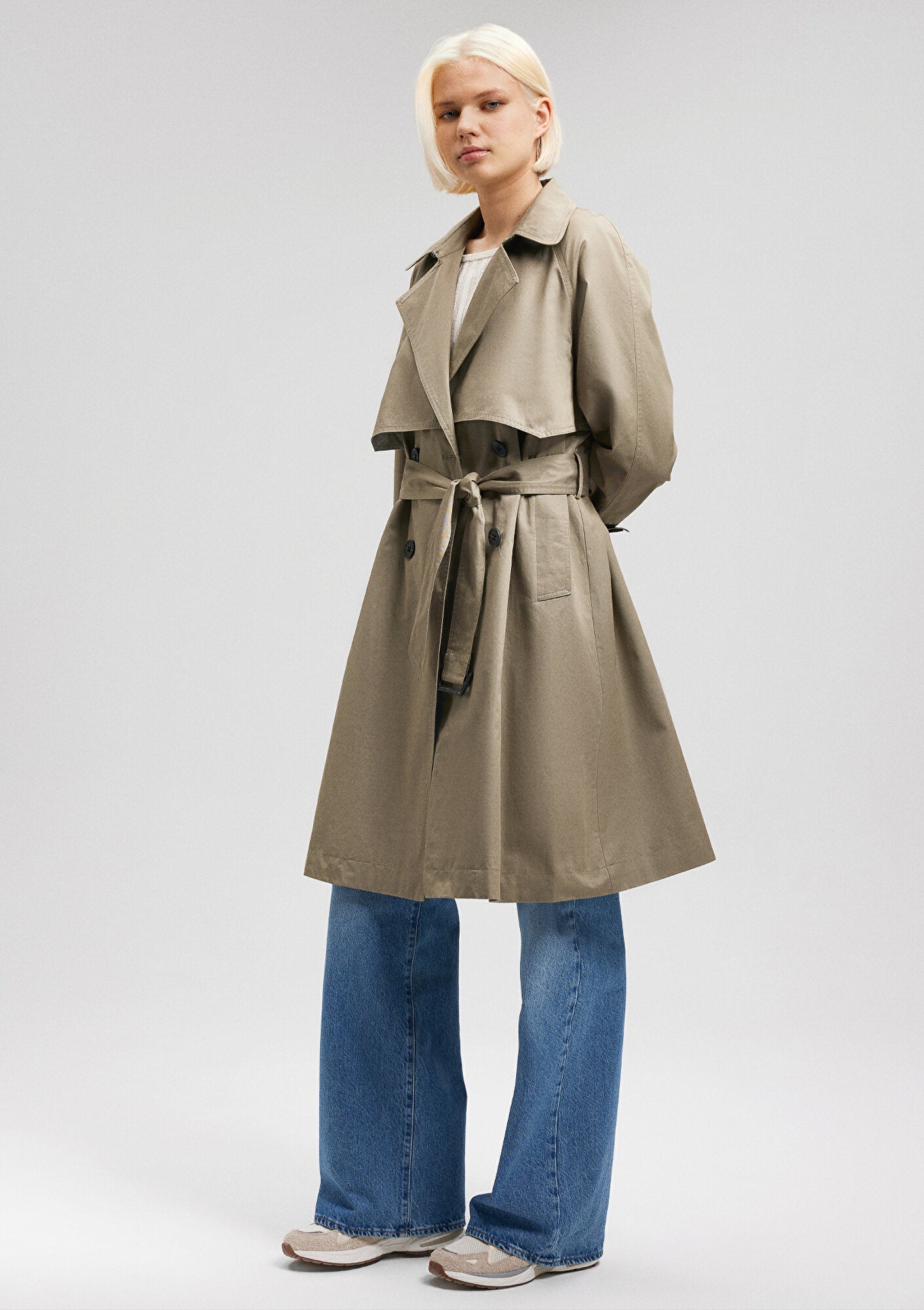 Green Trenchcoat