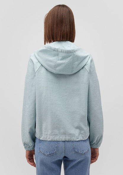 Hooded Green Jacket